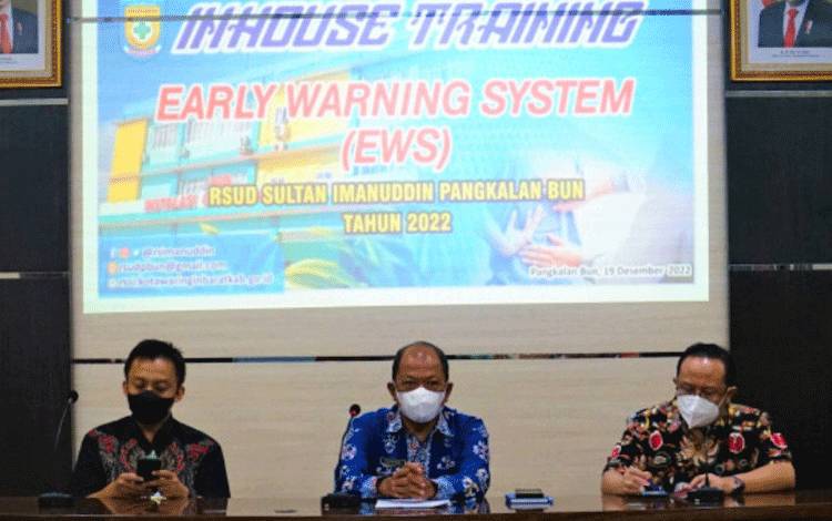 Penuhi Elemen Penilaian Akreditasi, RSUD Sultan Imanuddin Telah Gelar IHT Early Warning System?