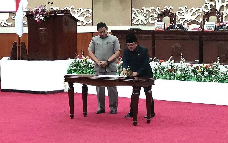 DPRD dan Pemprov Sepakati Anggaran Pilkada Kalteng 2024