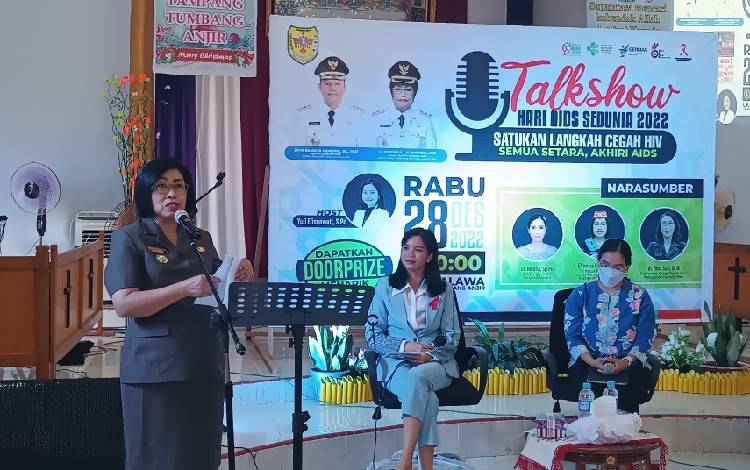 Wakil Bupati Gunung Mas: Mari Bekerja Sama Lindungi Diri dan Generasi Penerus dari Bahaya HIV-AIDS