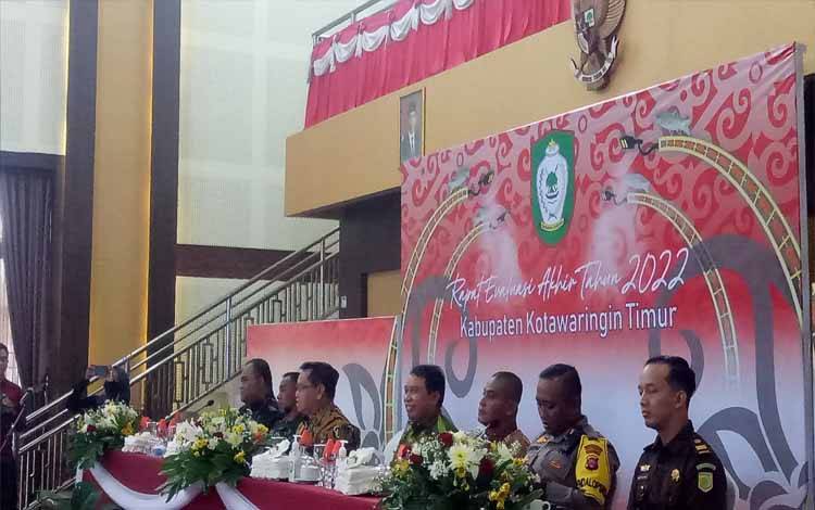 Pemkab Kotim Gelar Rapat Evaluasi Akhir Tahun 2022