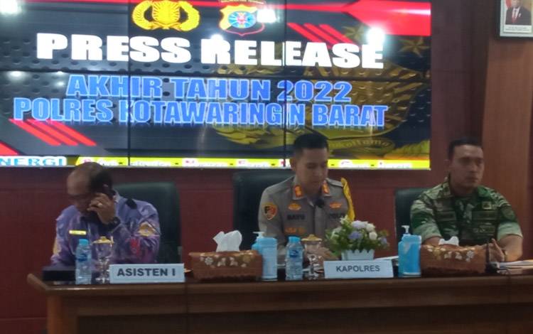 Ini Kasus Menonjol Yang Ditangani Pokres Kobar Sepanjang 2022