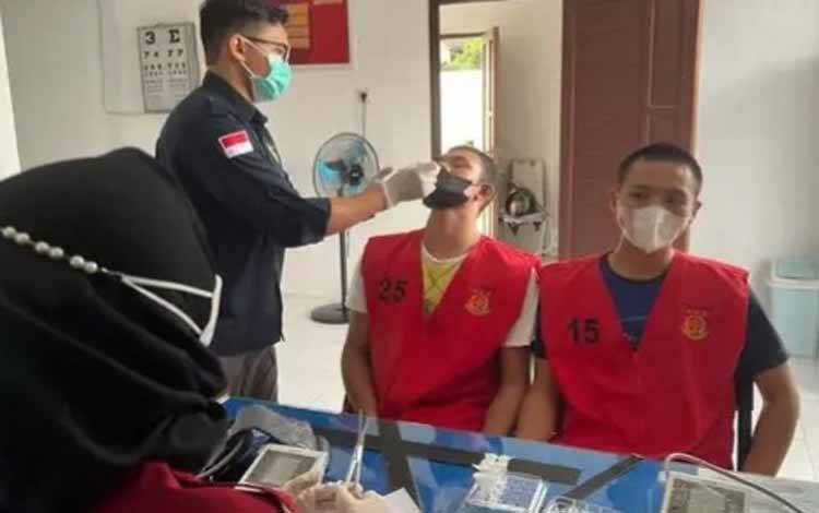 8 Tahanan Polresta Palangka Raya Dipindahkan