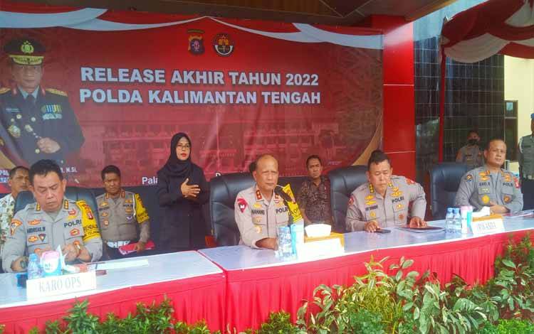 Kasus Tindak Pidana di Kalteng Naik 173 Kasus dari Tahun Sebelumnya