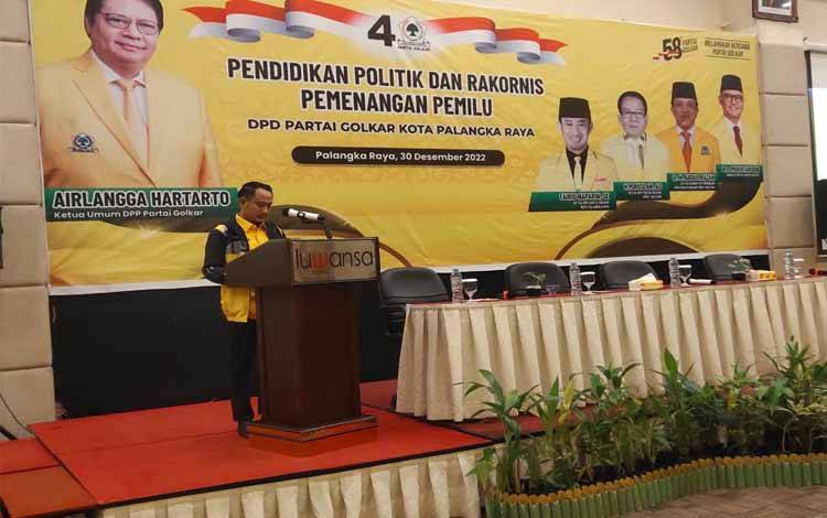 DPD Golkar Palangka Raya Kuatkan Kader Bakal Calon Legislatif 2024  ?