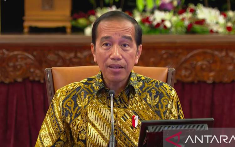 Jokowi: Mari Songsong Harapan dan Peluang Baru 2023
