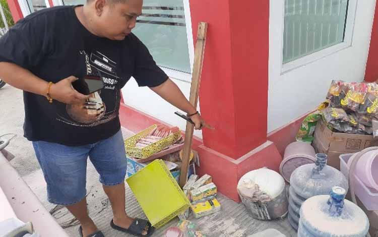 Konsleting Listrik Nyaris Hanguskan Mini Cafe di Area SPBU Km 12 Palangka Raya