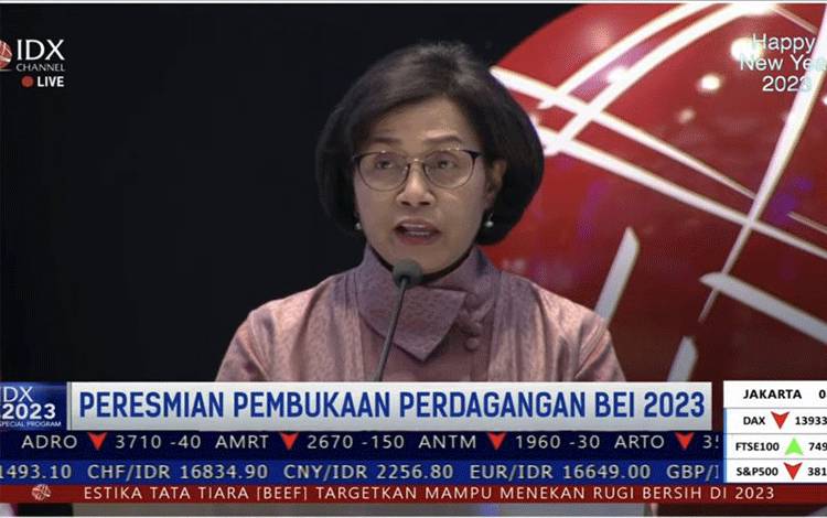 Sri Mulyani: Kinerja Pasar Modal RI Bekal Bagus Memasuki 2023