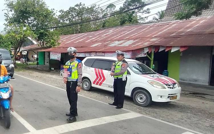 Satlantas Polres Kapuas Kampanyekan Keselamatan di Jalan Raya?