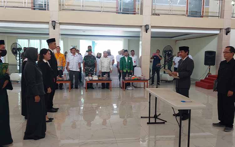 Anggota PPK se-Kabupaten Kapuas Resmi Dilantik?