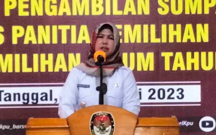 Pemkab Barito Selatan Komitmen Dukung Pemilu 2024, Ini Bentuknya