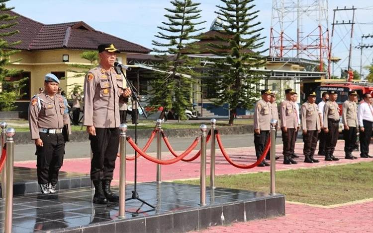 Ini Pesan Kapolres Kapuas kepada Kapolsek Jajaran dan Personel Terkait Pencegahan Karhutla
