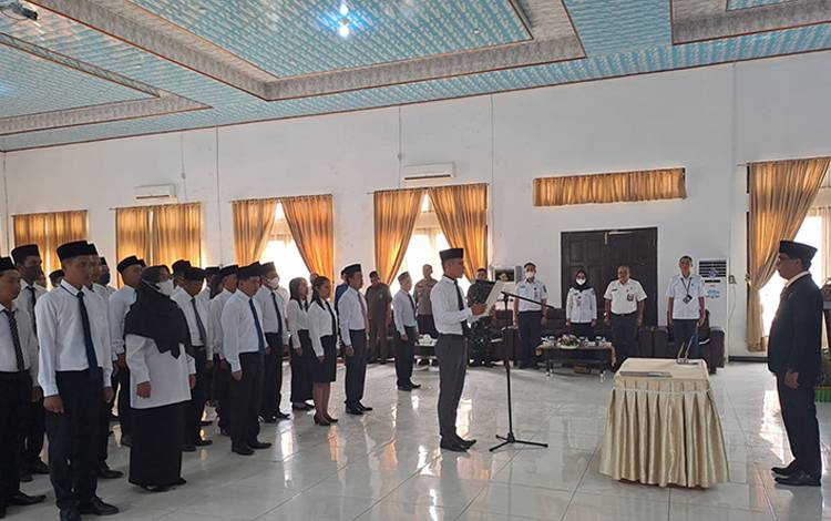 40 PPK Seluruh Kabupaten Lamandau Dilantik