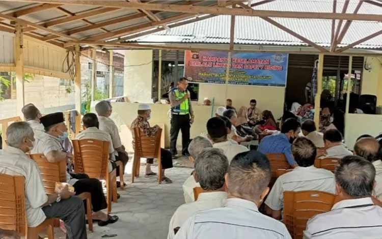 Satlantas Polres Kapuas Gencarkan Sosialisasi Tertib Lalu Lintas