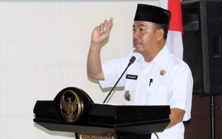 Bupati Seruyan Minta Pegawai Tingkatkan Disiplin