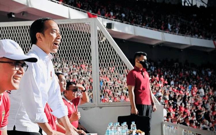 Jokowi yakin Indonesia Masih Punya Kesempatan di Leg Dua Lawan Vietnam