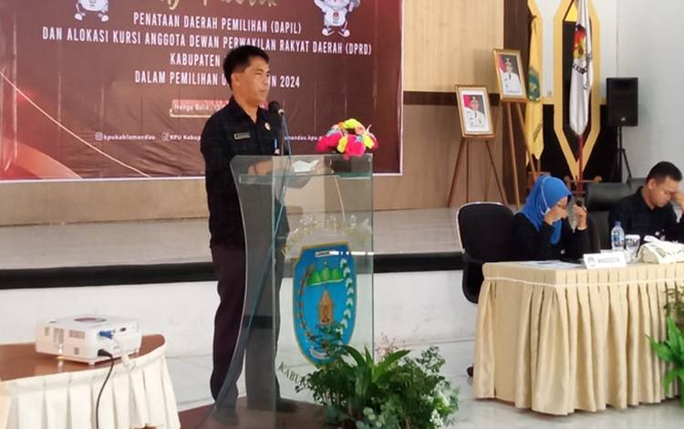 Ketua KPU Lamandau Pastikan Verifikasi Parpol Sesuai Prosedur