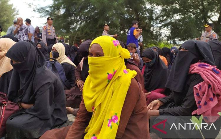 Tiga Pengungsi Rohingya Kabur Dari Tempat Penampungan di Aceh Besar