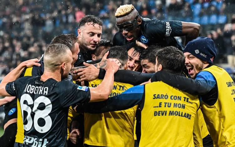 Hasil Liga Italia: Napoli Kian Kokoh di Puncak, Milan Diimbangi Roma