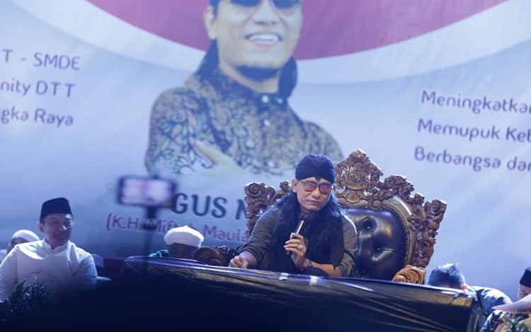 Mak Ganjar Hadiri Ceramah Kebangsaan Gus Miftah di Palangka Raya