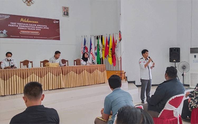 Ratusan Calon PPS Jalani Tes Tertulis