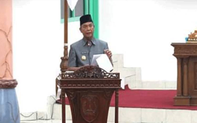 Pemkab Sukamara Sampaikan 9 Buah Raperda ini ke DPRD