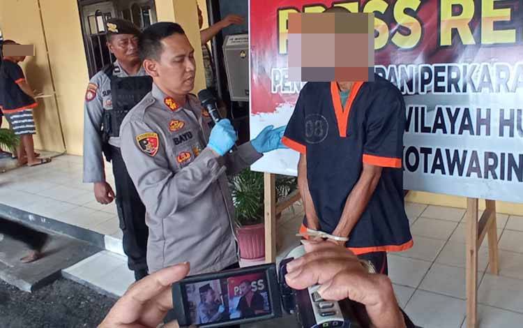 Residivis Pengedar Sabu Ditangkap Satresnarkoba Polres Kobar