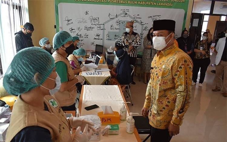 Bupati Lamandau Minta Optimalkan Penerapan UHC di Puskesmas