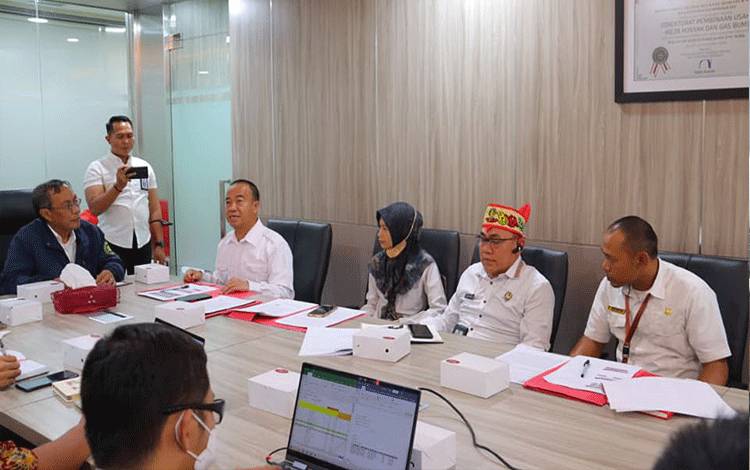 Bupati Seruyan Audiensi Bersama Ditjen Migas Bahas ini