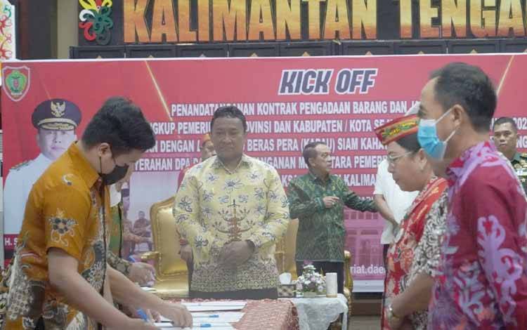 Pemprov Kalteng Kick Off Pengadaan Barang dan Jasa