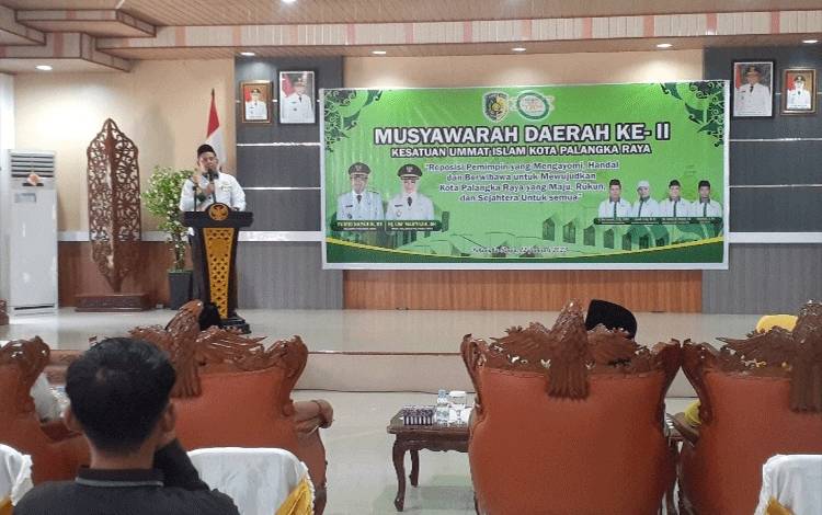 Kesatuan Umat Islam Palangka Raya Gelar Musda Ke 2