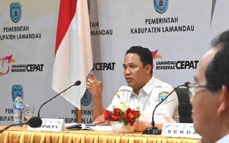 Bupati Lamandau Minta PDAM Tingkatkan Pelayanan