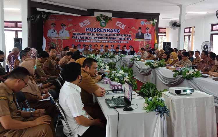 Pembangunan Fisik Masih Menjadi Prioritas Kecamatan MB Ketapang