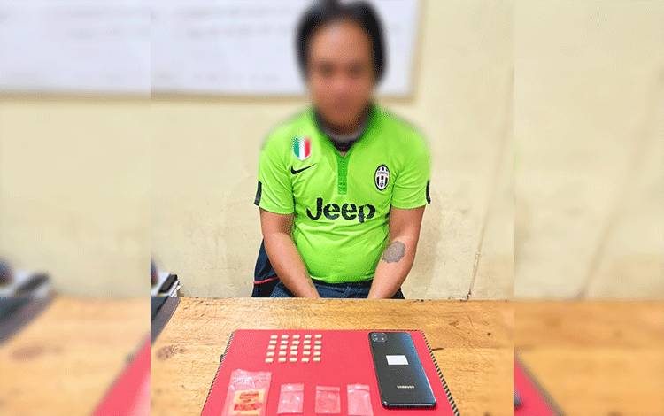 Polisi Tangkap Pria Pemilik Puluhan Butir Ekstasi di Palangka Raya?