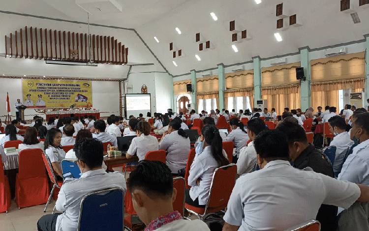 Pemkab Gunung Mas Gelar Bimtek dan Pendampingan Penyusunan Laporan Keuangan dengan Aplikasi SIMDA Next-G/FMIS