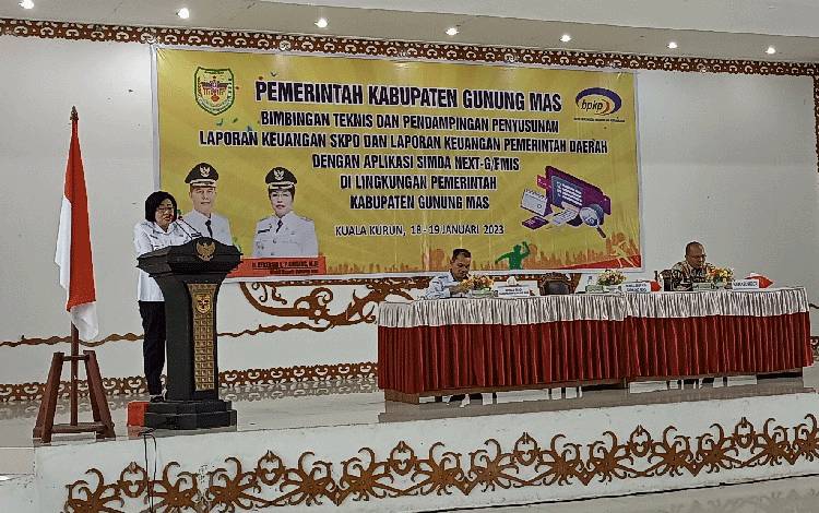 Wabup Harapkan Pengelolaan Keuangan Gunung Mas Akuntabel dan Transparan