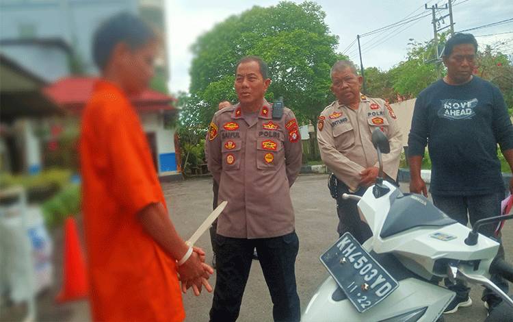 Polisi Bekuk Pelaku Curanmor di Palangka Raya, Satu Orang DPO