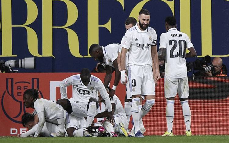 Madrid ke Perempat Final Copa Del Rey Usai Menangkan Laga Dramatis