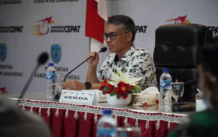Sekda Lamandau Minta Semua Pegawai Tingkatkan Kinerja