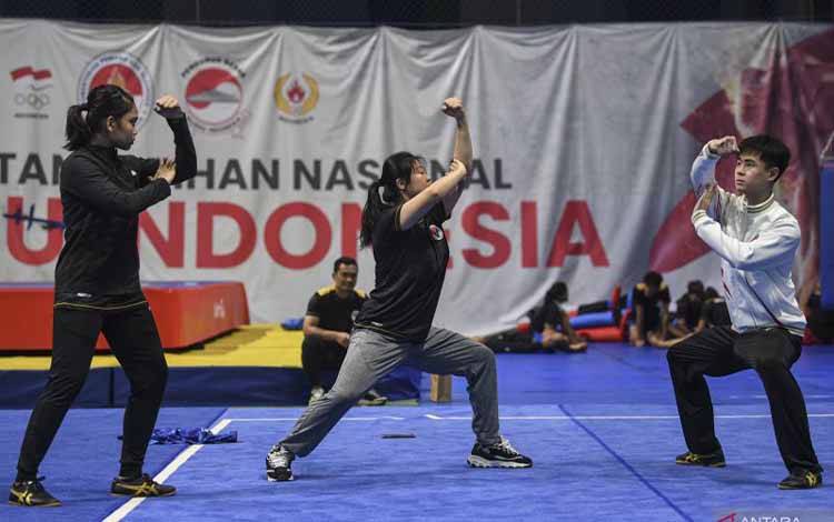Wushu Indonesia Tanding di Nomor Taolu dan Sanda di SEA Games Kamboja