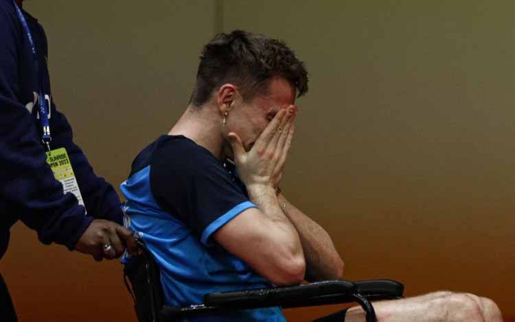Rasmus Gemke Mundur dari India Open karena Cedera