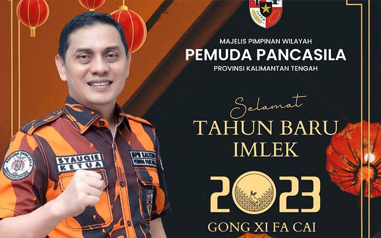 Ketua Pemuda Pancasila Kalteng Ajak Masyarakat Jadikan Imlek Momentum Jaga Perdamaian