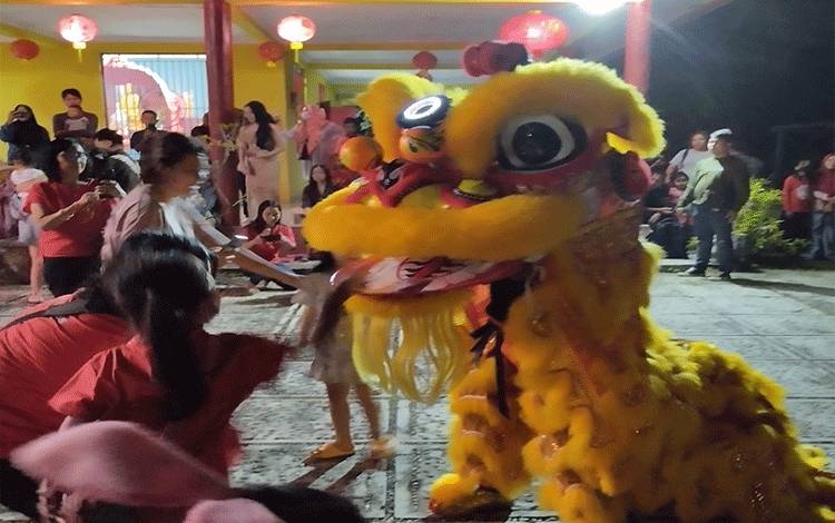 Setelah Tiga Tahun, Masyarakat Palangka Raya Kembali Bisa Saksikan Atraksi Barongsai