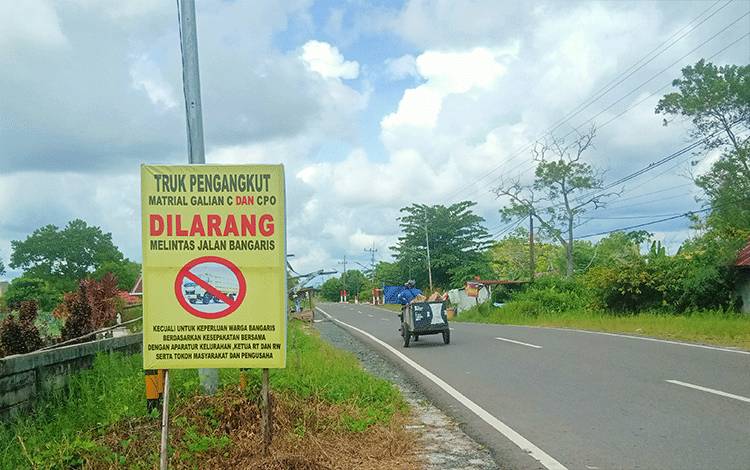 Angkutan Galian C Diduga Paling Banyak Sumbang Kerusakan Jalan di Kelurahan Tanjung Pinang