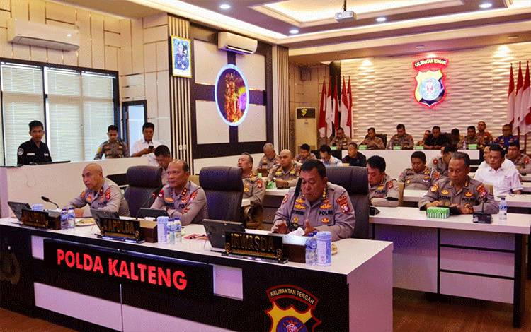 Kapolda Kalteng Siapkan Strategi Tanggulangi Karhutla