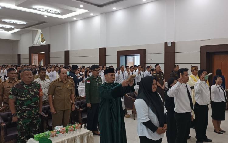 Anggota PPS Gunung Mas yang Baru Dilantik Diminta Segera Bekerja