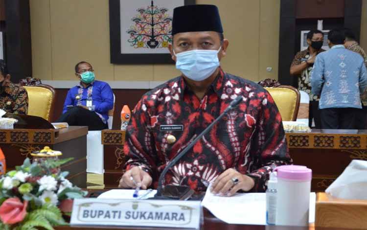 Pemkab Sukamara Alokasikan Anggaran Paling Besar untuk Infrastuktur Jalan Arah Jelai