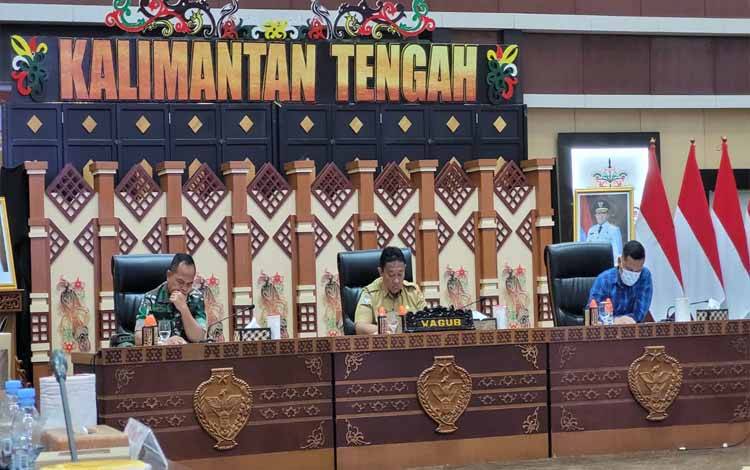 Wagub Kalteng Kembali Rakor Bersama Mendagri Bahas Inflasi