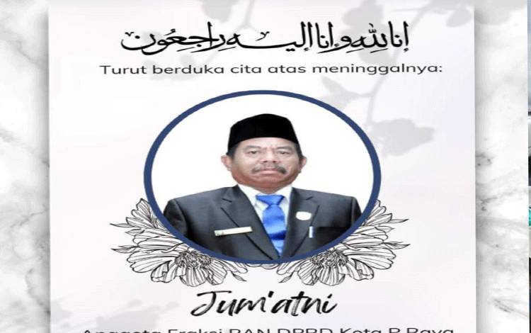 DPRD Palangka Raya Berduka, Salah Satu Anggotanya Tutup Usia