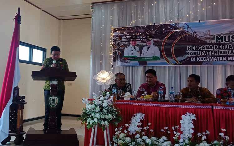 Sekda Kotim Ingatkan Pembangunan Jangan Hanya Fokus Infrastruktur