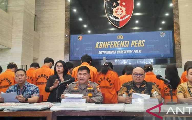 Bareskrim Ringkus Komplotan Judi Online Iklan di Website Pemerintah